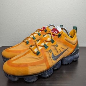 Nike Air Vapormax 2019 Canyon Gold AR6631-700 Men’s Running Shoes without box